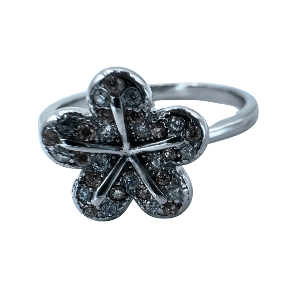 Petal pattern Silver Set