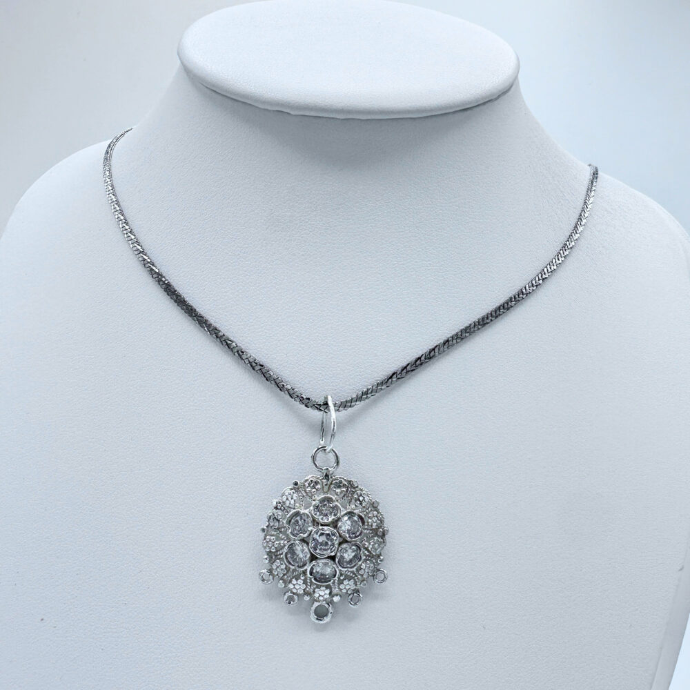 Silver Blossom Pendant