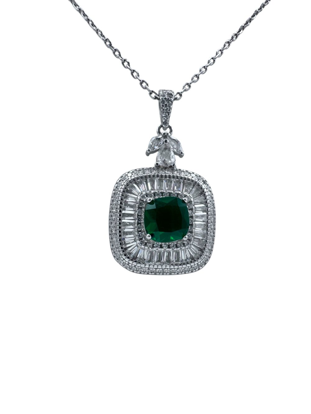 Emerald Radiance Crown Set
